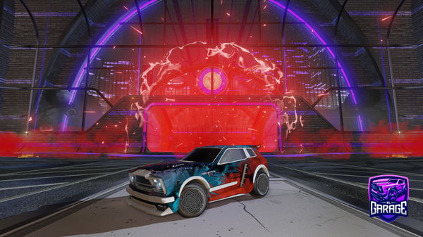 A Rocket League car design from H-VP