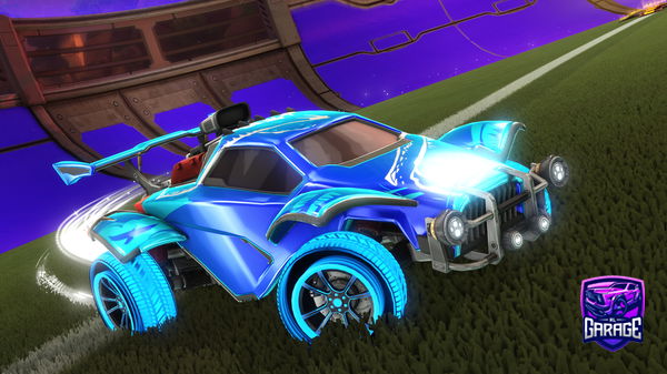 A Rocket League car design from antonio1245677