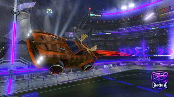 A Rocket League car design from agentduck