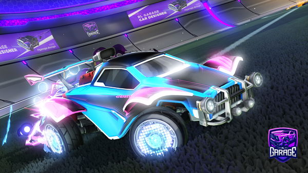 A Rocket League car design from duckieiscool