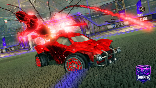 A Rocket League car design from hasart69