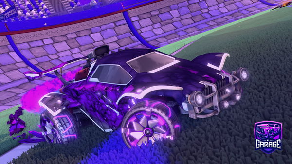 A Rocket League car design from Dj_messagefirst