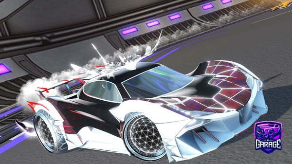 A Rocket League car design from Frosted_Omei