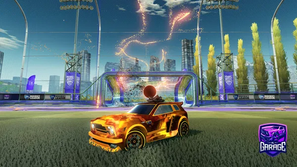 A Rocket League car design from 0ZBolt