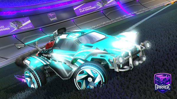 A Rocket League car design from erickm0709