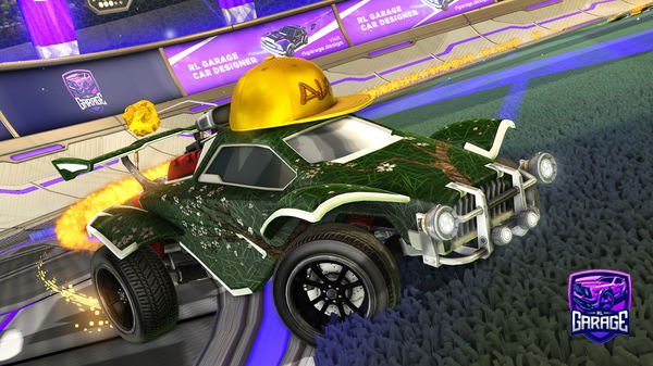 A Rocket League car design from RWJ