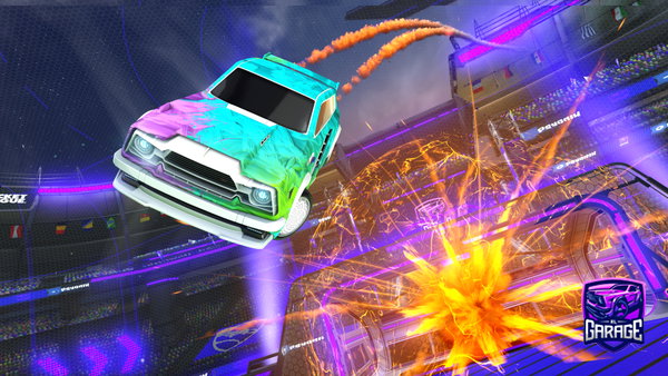 A Rocket League car design from Statogirl