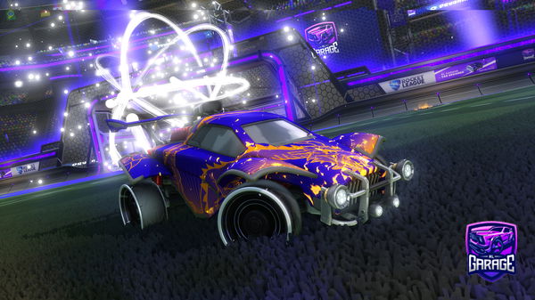 A Rocket League car design from Macofishy