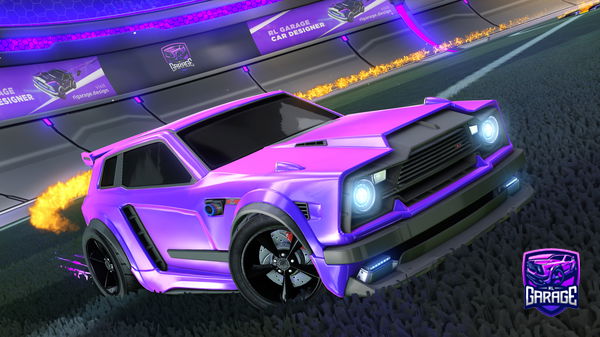 A Rocket League car design from JC_ROARS