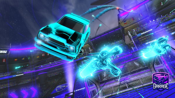 A Rocket League car design from Squishy3800