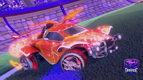 A Rocket League car design from byBen