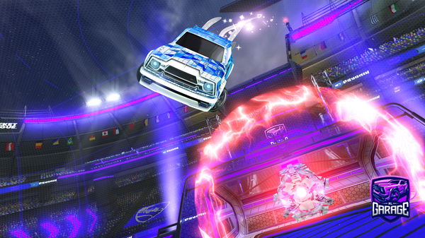 A Rocket League car design from Otaku2k8