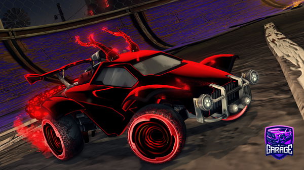 A Rocket League car design from MegaLadon77907