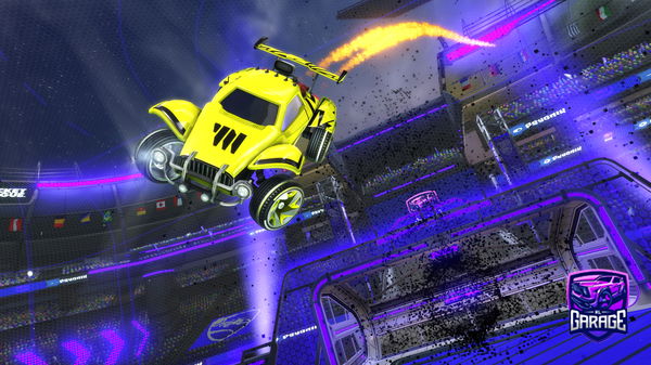 A Rocket League car design from jasspy