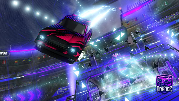 A Rocket League car design from efaneo