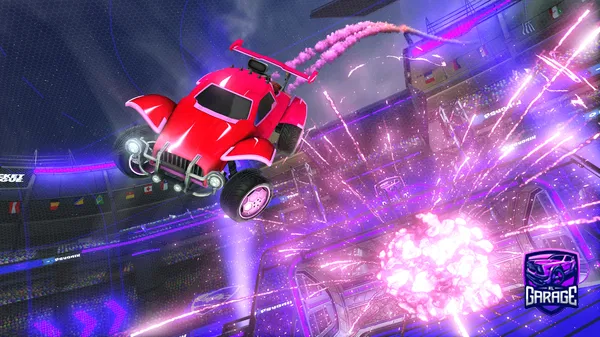 A Rocket League car design from bumpstart