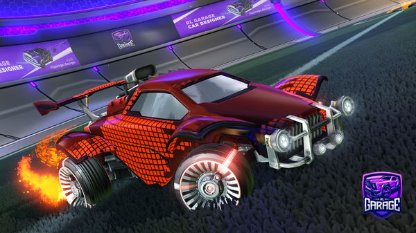 A Rocket League car design from RWJ