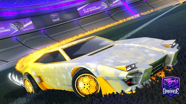 A Rocket League car design from KhiJ18