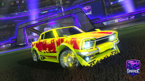 A Rocket League car design from N0t_ZoMmbYy