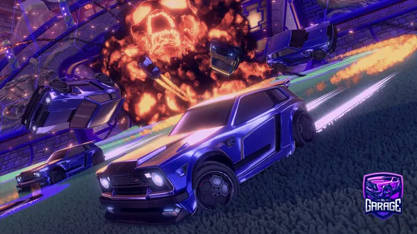 A Rocket League car design from Nxtro_Foxx