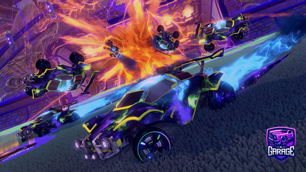 A Rocket League car design from Riyaadh1234