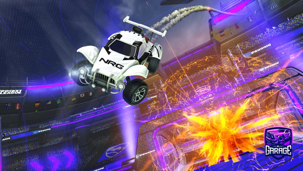 A Rocket League car design from Cryptedslash