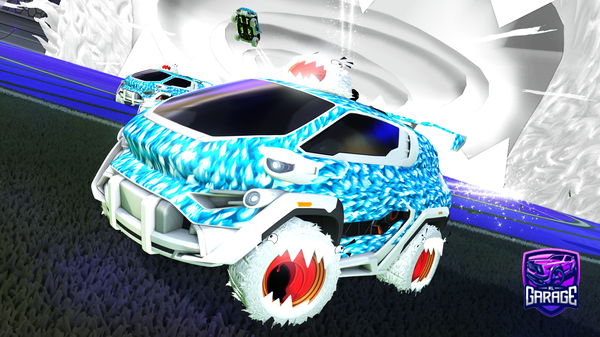 A Rocket League car design from burntBacon