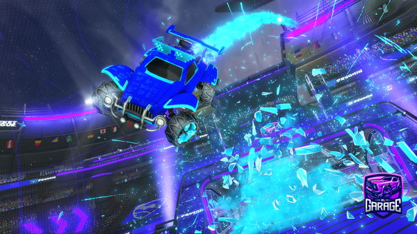 A Rocket League car design from Trinity458