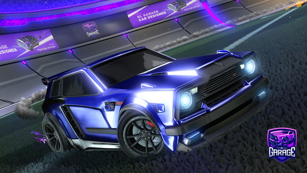A Rocket League car design from SlowBathroom