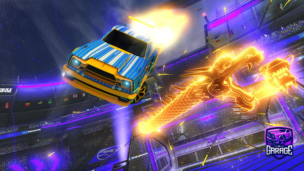 A Rocket League car design from Racer7872