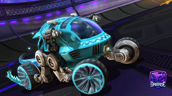 A Rocket League car design from irosario78