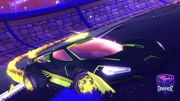 A Rocket League car design from TORNAYYDO