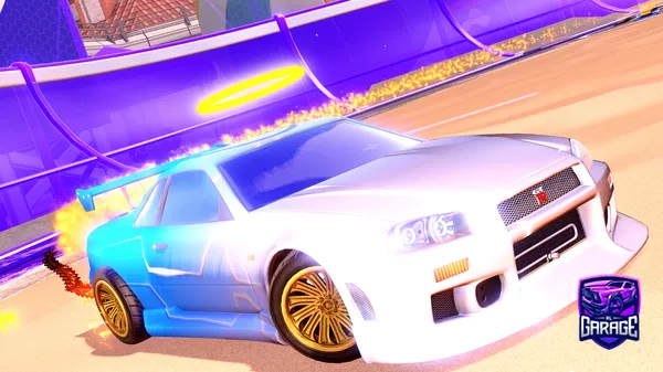 A Rocket League car design from PreciseWhale7213