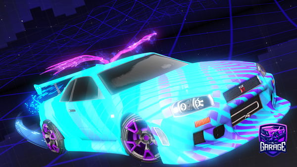 A Rocket League car design from LlamaLandonYT