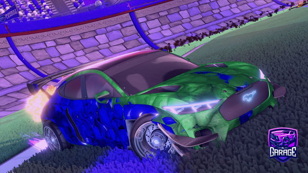 A Rocket League car design from Roy038