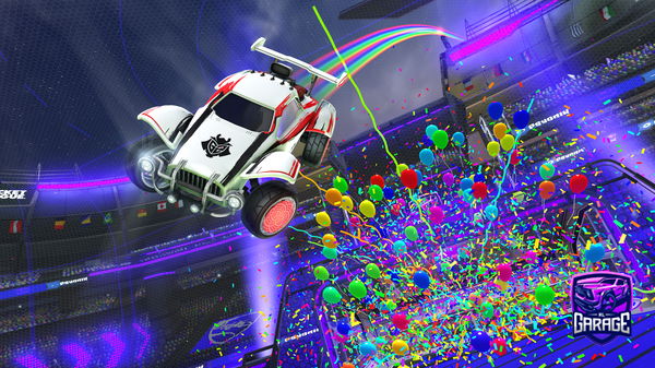 A Rocket League car design from karlthorbergsen