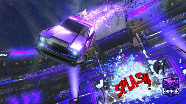 A Rocket League car design from ROHRSam