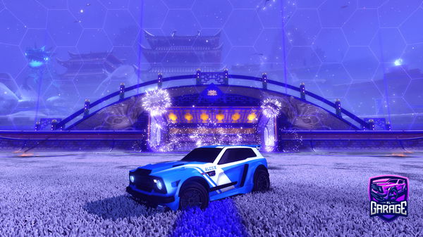 A Rocket League car design from zynxygboye