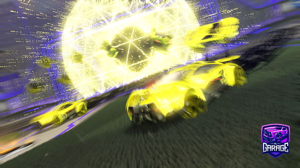 A Rocket League car design from P0W3RH0US3Mank