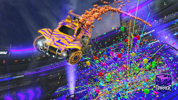 A Rocket League car design from Zebra_Sc0ut