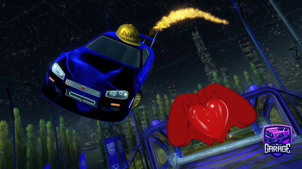 A Rocket League car design from 1doja