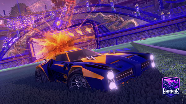 A Rocket League car design from Visanen