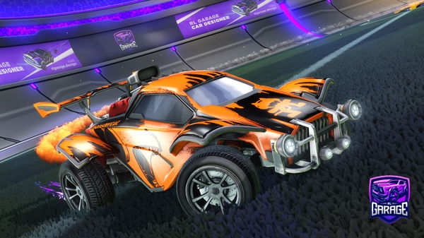 A Rocket League car design from zxrkz