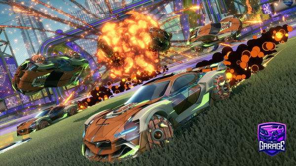 A Rocket League car design from teddy2552