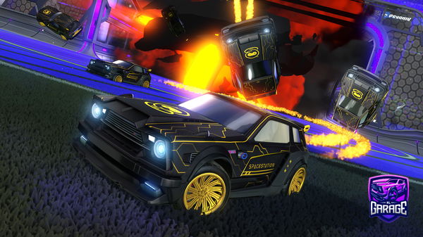 A Rocket League car design from alvaroislit