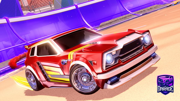 A Rocket League car design from GorTheGodd