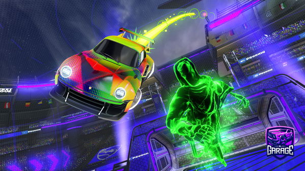 A Rocket League car design from Augun8r