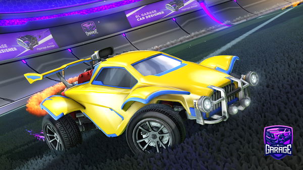 A Rocket League car design from Il_Divano