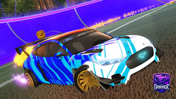 A Rocket League car design from BO10STY