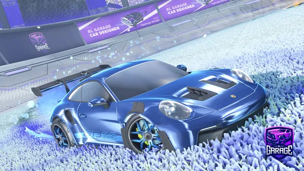 A Rocket League car design from Ripperatschool